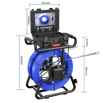 YW250-Dual Cable Pipeline Camera